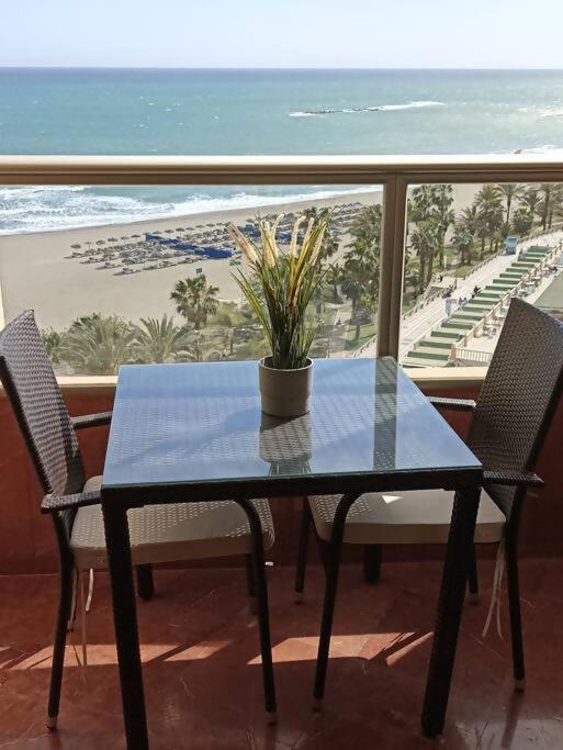 Estudio Miramar. Primera linea playa. Amazing views! Benalmádena Exterior foto